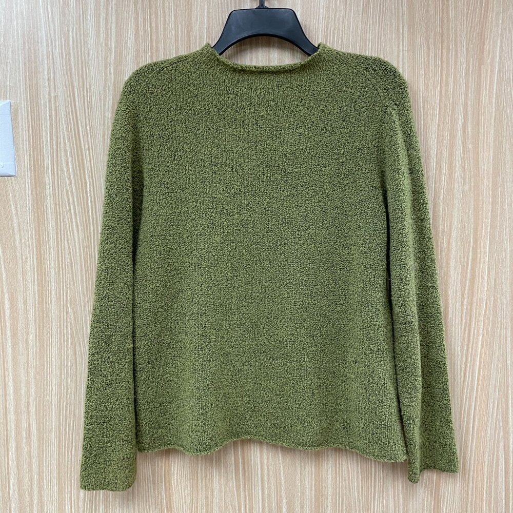 Eileen Fisher Green Sweater Size S - Picture 4 of 4